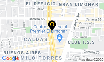 Mapa de Copy Express en Cali