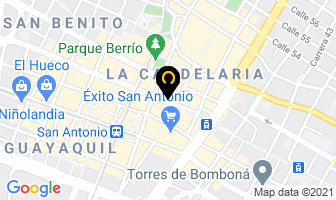 Mapa de Copy Pilas en Medellín