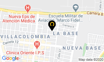 Mapa de Copy Service S.a.s en Cali