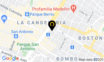 Mapa de Copy Tintas en Medellín
