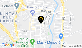 Mapa de Copymovil en Girón