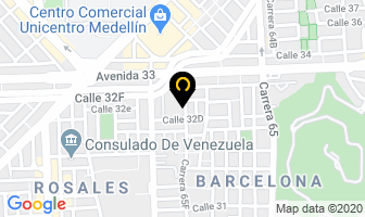 Mapa de Copypuerto ltda en Medellín