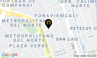 Mapa de Coquichivas Y Esparcimientos en Cali