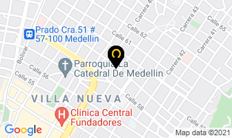 Mapa de Cor Costura en Medellín