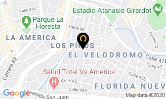 Mapa de Coral Accessory S.a.s. en Medellín
