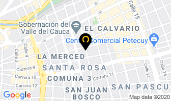 Mapa de Coral Arte & Diseño en Cali