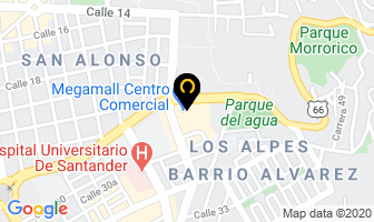 Mapa de Coralcosta en Bucaramanga