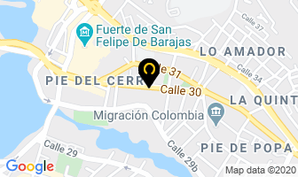 Mapa de Coralcosta en Cartagena