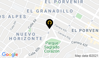 Mapa de Cordental en Barranquilla