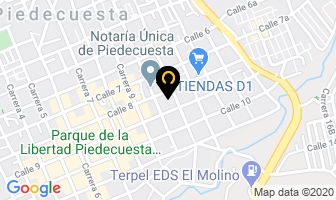 Mapa de Cordero Burger & Fish en Piedecuesta