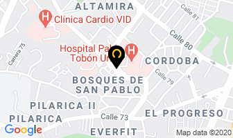 Mapa de Cordial en Medellín