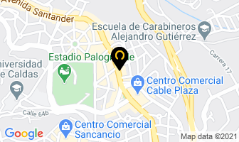 Mapa de Cordicargas S.a en Manizales