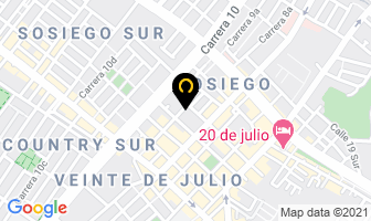 Mapa de Cordones El Paisa en Bogotá D.C