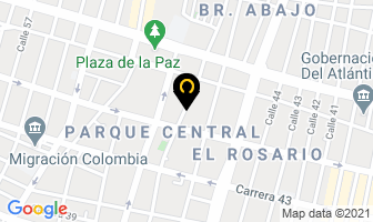 Mapa de Corecta Metalmecanica Dplus Ltda en Barranquilla
