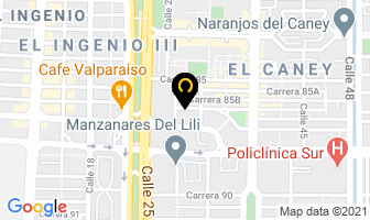 Mapa de Corex-vargas Moreno William en Cali