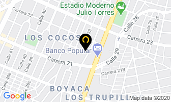 Mapa de Corpaceros S.a. en Barranquilla