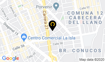 Mapa de Corpo 360 en Bucaramanga