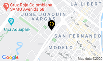 Mapa de Corpoambiente en Bogotá D.C