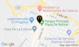 Mapa de Corpodent en Calarcá