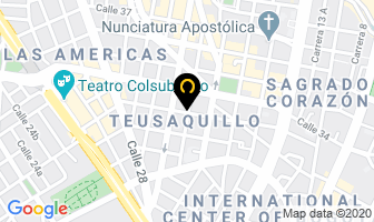 Mapa de Corpoeducación en Bogotá D.C