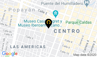 Mapa de Corporación Cesco en Popayán
