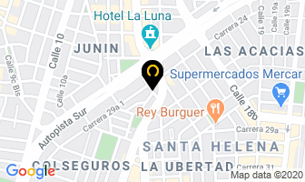 Mapa de Corporacion Dunamis en Cali