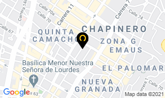 Mapa de Corporación Ecoversa en Bogotá D.C