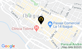 Mapa de Corporación Emprender en Ibagué