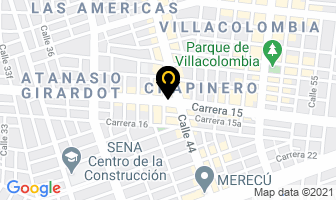 Mapa de Corprosercali en Cali