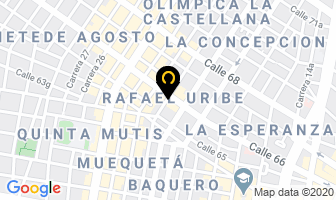 Mapa de Correal Cifuentes Germán José en Bogotá D.C