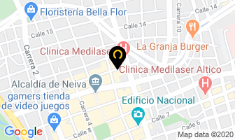 Mapa de Corredor Amaya Macedonio en Neiva