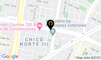 Mapa de Corredor & Asociados en Bogotá D.C