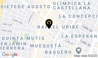 Mapa de Corredor Garzón Jairo Enrique en Bogotá D.C