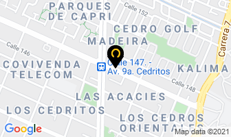 Mapa de Corredores De Información Ltda. en Bogotá D.C