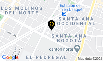 Mapa de Correo De La Noche en Bogotá D.C
