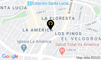 Mapa de Correo Editores en Medellín