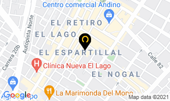 Mapa de Correo Internacional en Bogotá D.C