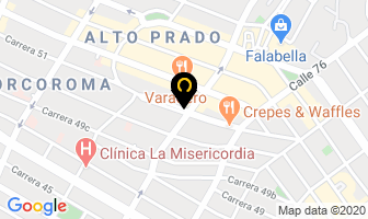 Mapa de Correval S.a. en Barranquilla