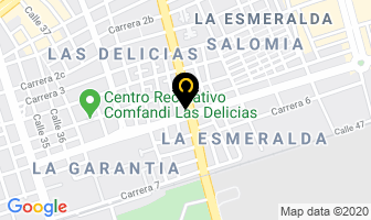 Mapa de Corrsas Ferreteria en Cali