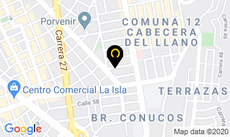 Mapa de Corsanar en Bucaramanga