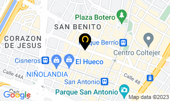 Mapa de Corsatex en Medellín