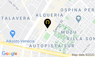 Mapa de Corseterías Bonies en Bogotá D.C
