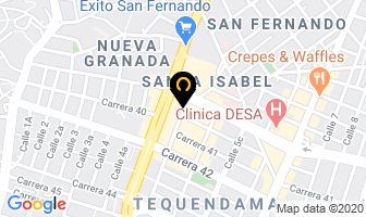 Mapa de Corte Blanco en Cali