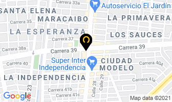 Mapa de Corte Y Moda en Cali