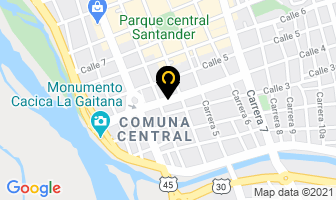 Mapa de Cortés Hernández Héctor Efrén en Neiva