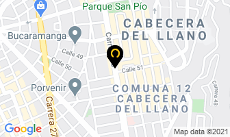 Mapa de Cortes Mario en Bucaramanga