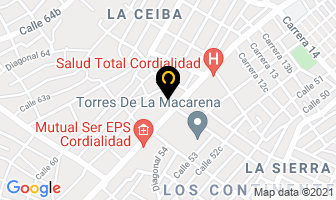 Mapa de Cortés Pérez Gustavo en Barranquilla