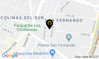 Mapa de Cortes Y Davila Ltda. en Itaguí