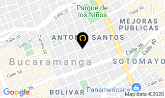 Mapa de Corti Decoracion en Bucaramanga