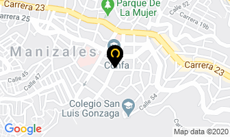Mapa de Cortinas & Cortineros en Manizales